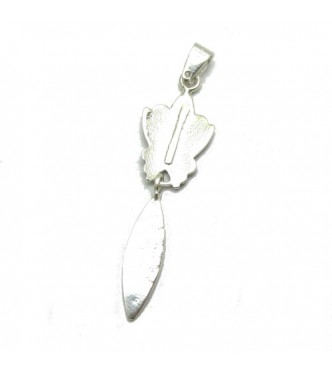 PE001258 Sterling silver pendant Solid 925 Empress